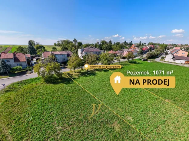 Prodej pozemku pro bydlení, Dub nad Moravou, Olomoucká, 1071 m2