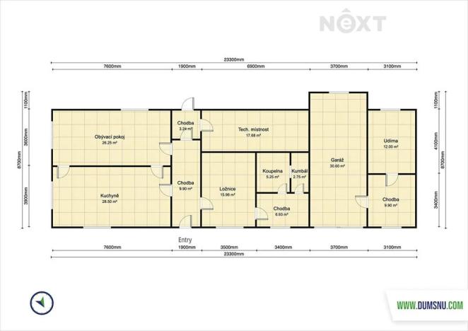 Prodej ubytování, Štíty, 99 m2