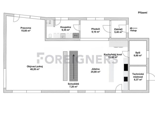 Prodej rodinného domu, Podolí, 257 m2