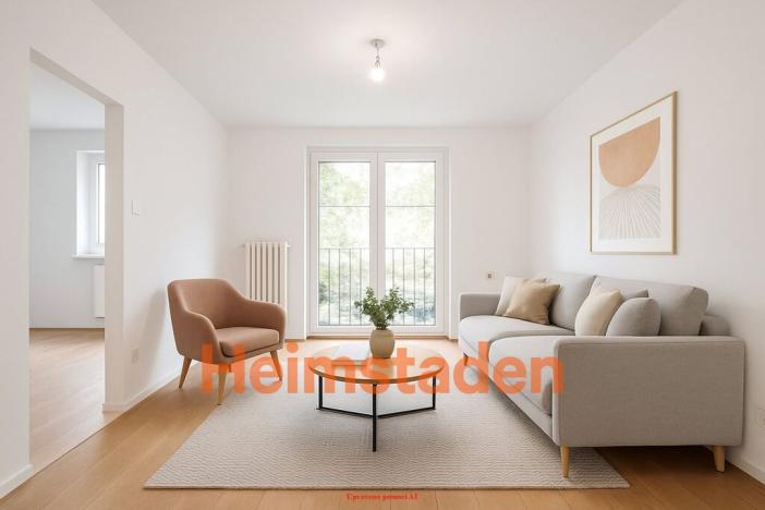 Pronájem bytu 2+1, Karviná - Nové Město, Erbenova, 48 m2