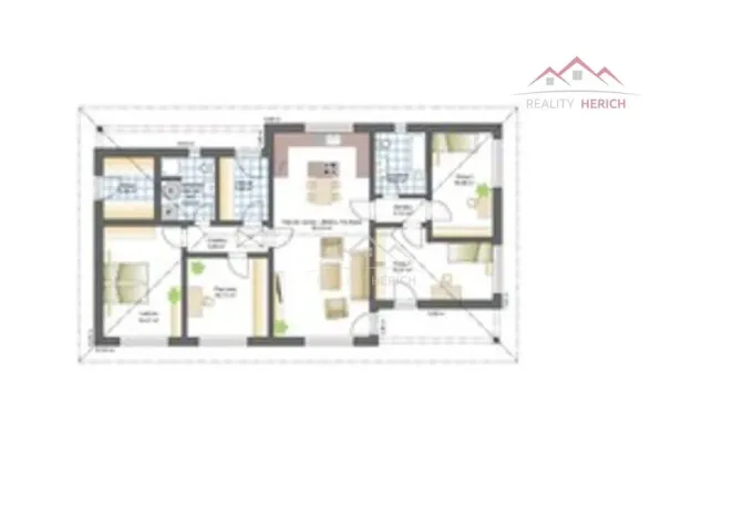 Prodej rodinného domu, Chomutov, 108 m2
