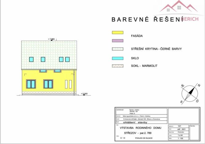 Prodej pozemku pro bydlení, Březno - Střezov, 629 m2