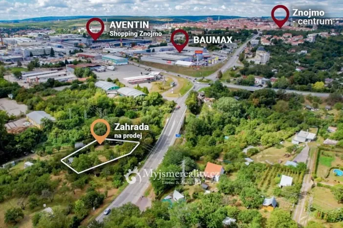 Prodej zahrady, Dobšice, 1138 m2