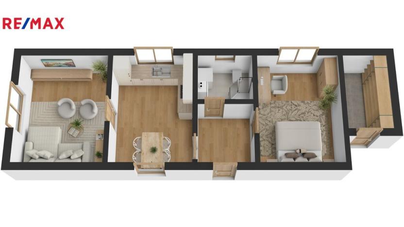 Prodej rodinného domu, Humburky, 70 m2