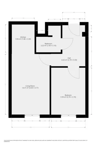 Pronájem bytu 2+kk, Praha - Střížkov, K lipám, 38 m2
