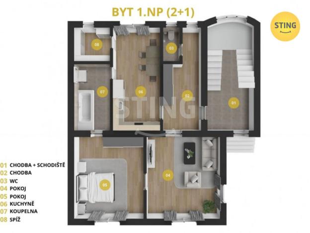 Prodej rodinného domu, Pardubice, Boženy Němcové, 250 m2