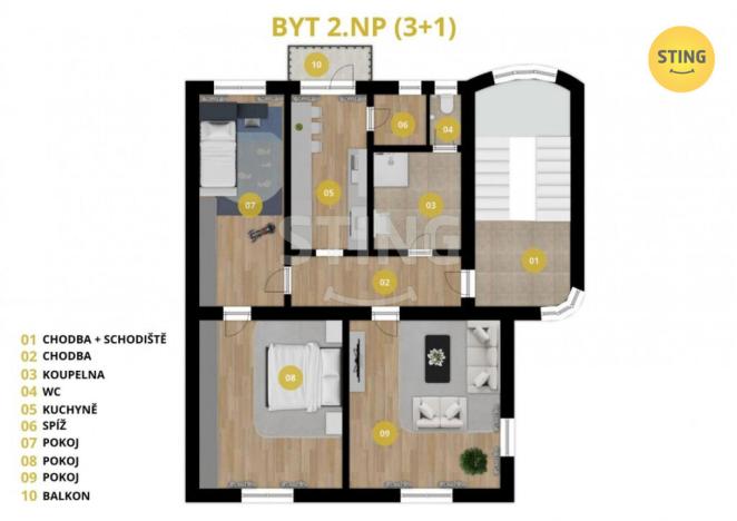 Prodej rodinného domu, Pardubice, Boženy Němcové, 250 m2