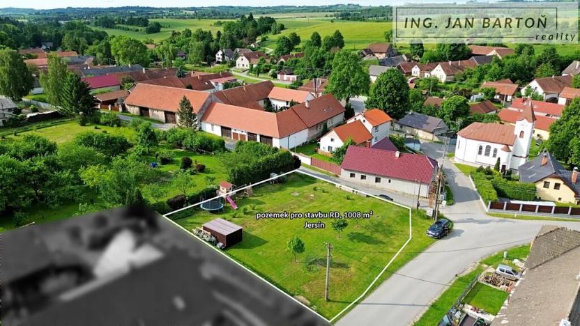 Prodej pozemku pro bydlení, Jersín, 1008 m2