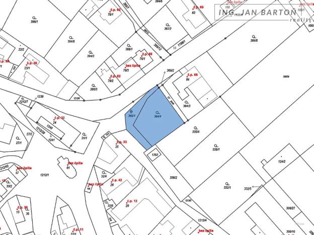 Prodej pozemku pro bydlení, Jersín, 1008 m2