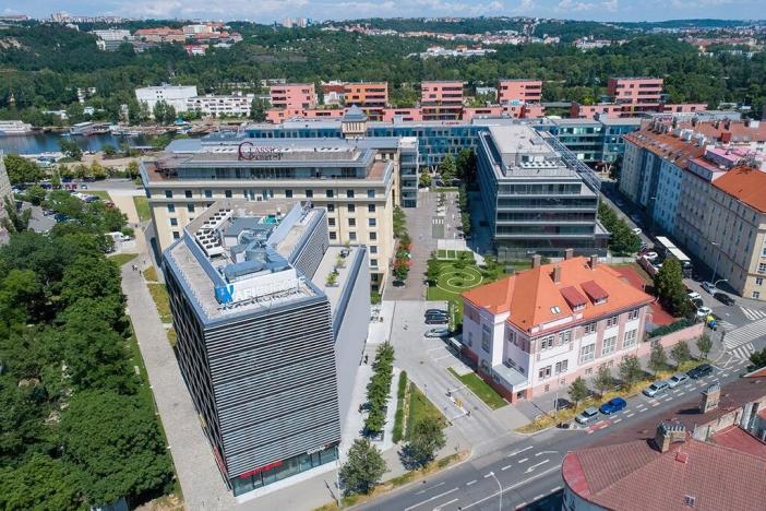 Pronájem kanceláře, Praha - Holešovice, Jankovcova, 241 m2