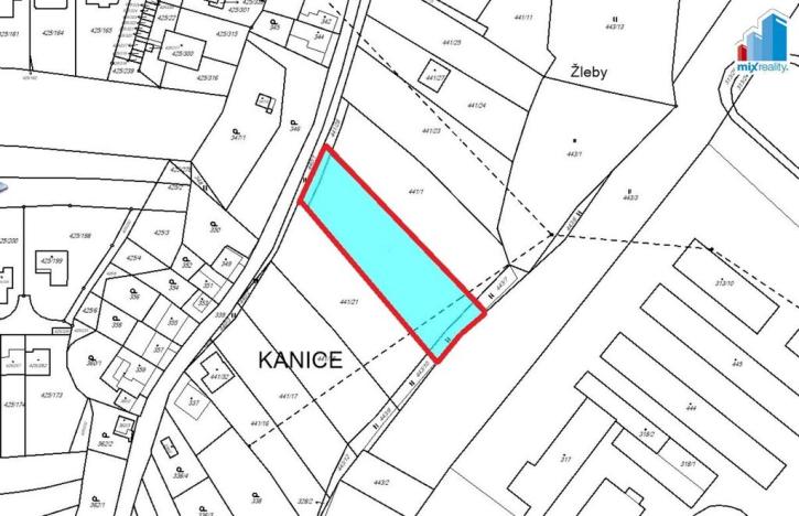Prodej pozemku pro bydlení, Kanice, 2156 m2