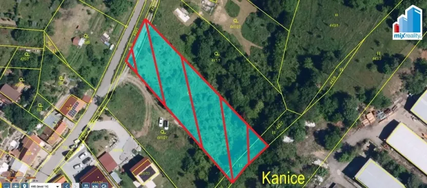 Prodej pozemku pro bydlení, Kanice, 2156 m2