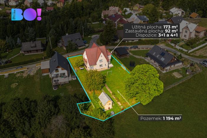 Prodej rodinného domu, Horní Bečva, 173 m2