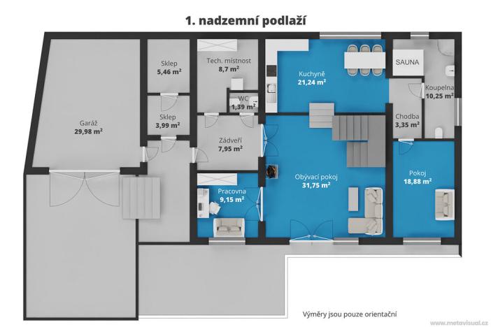 Prodej rodinného domu, Jevany, U Potoka, 246 m2