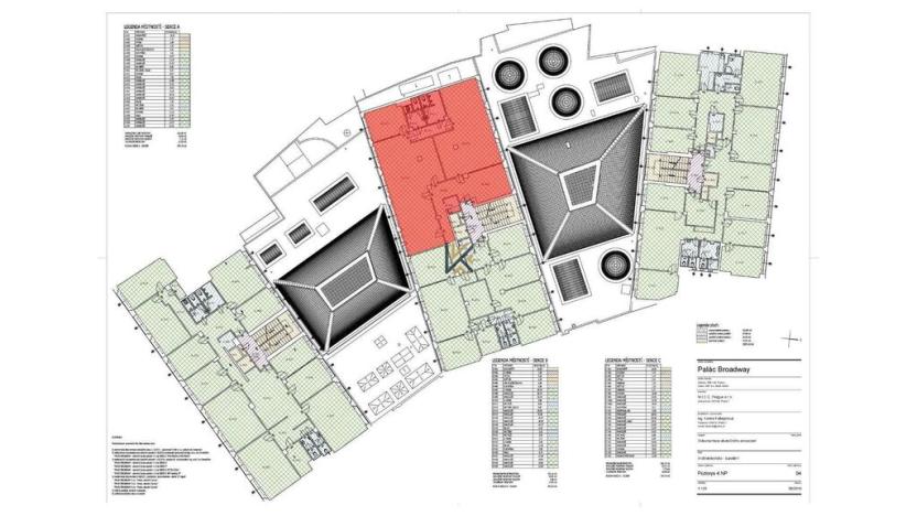 Pronájem kanceláře, Praha, Na příkopě, 194 m2