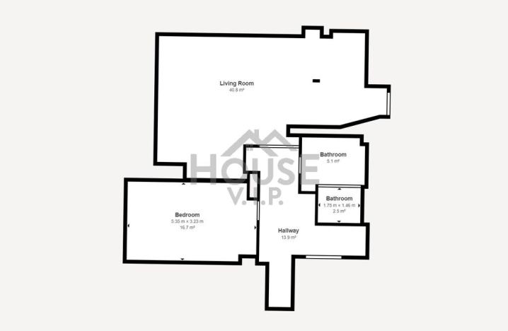 Pronájem bytu 2+kk, Praha - Zbraslav, Šůrova, 79 m2