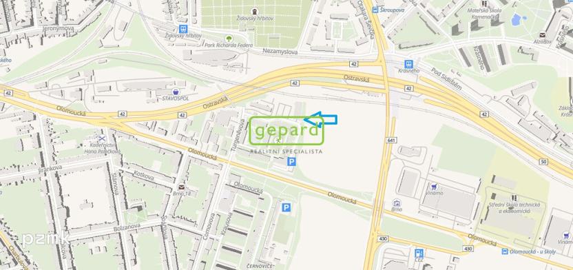 Prodej garáže, Brno - Černovice, Turgeněvova, 16 m2