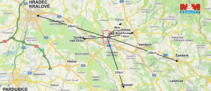 Prodej výrobních prostor, Častolovice, Komenského, 154 m2