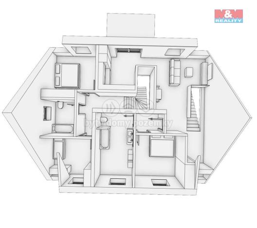 Prodej rodinného domu, Nymburk, Kolínská, 220 m2