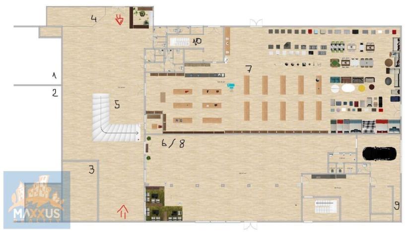 Prodej komerční nemovitosti, Žatec, Husova, 2862 m2