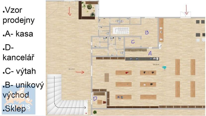 Prodej komerční nemovitosti, Žatec, Husova, 2862 m2