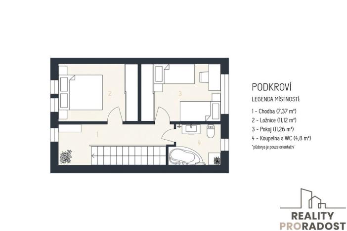 Prodej bytu 3+kk, Prušánky, 77 m2