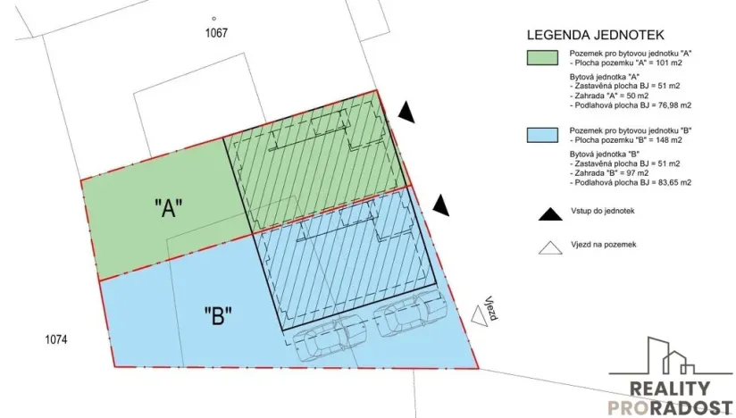 Prodej bytu 3+kk, Prušánky, 77 m2