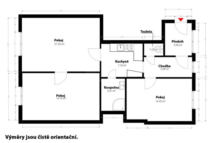 Prodej bytu 2+1, Praha, Na Rokytce, 79 m2