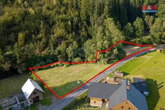 Prodej pozemku pro bydlení, Červená Voda - Moravský Karlov, 2801 m2