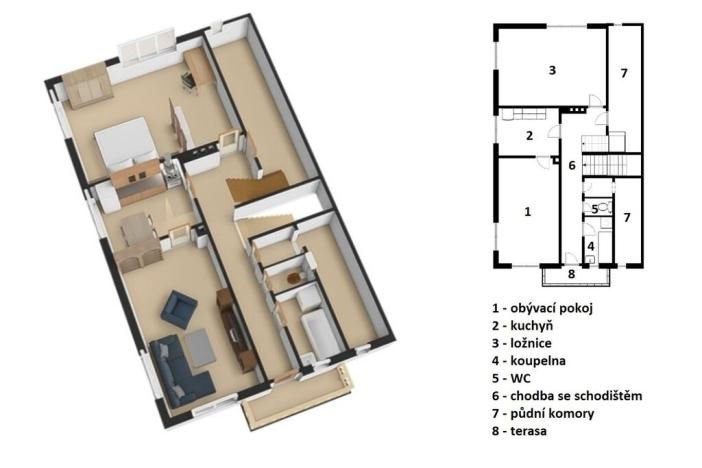 Prodej rodinného domu, Rudník - Arnultovice, 208 m2