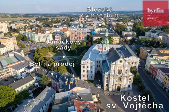 Prodej bytu 2+kk, Opava, náměstí Osvoboditelů, 47 m2