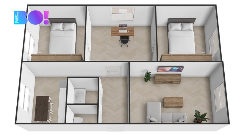 Pronájem bytu 4+1, Orlová, Osvobození, 75 m2