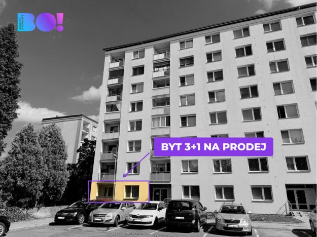 Prodej bytu 3+1, Přerov, Kosmákova, 74 m2