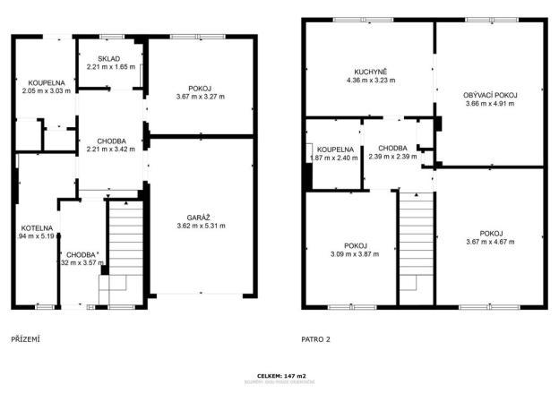 Prodej rodinného domu, Studená - Skrýchov, 147 m2