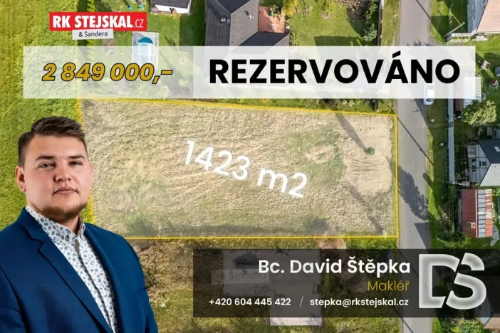 Prodej pozemku pro bydlení, Zalužany, 1423 m2