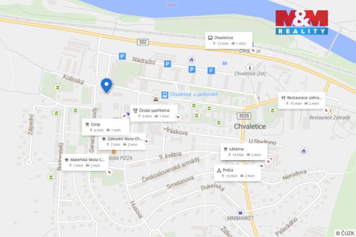 Prodej bytu 2+kk, Chvaletice, Kolínská, 36 m2