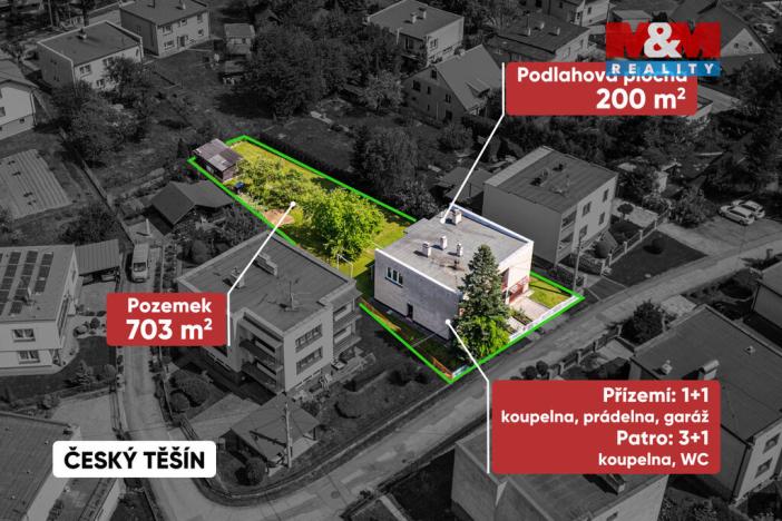 Prodej rodinného domu, Český Těšín, Jaselská, 200 m2