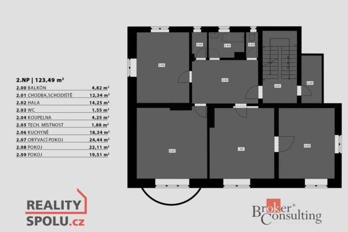 Prodej vily, Praha - Modřany, Darwinova, 354 m2