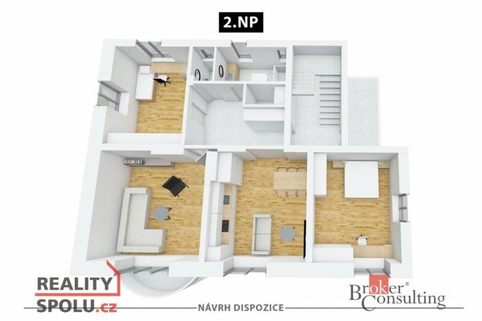 Prodej vily, Praha - Modřany, Darwinova, 354 m2
