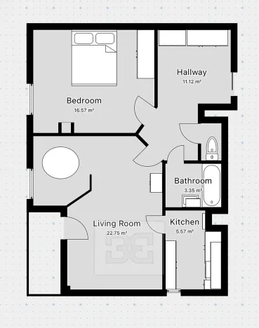 Prodej bytu 2+1, Praha - Hlubočepy, Lumiérů, 65 m2