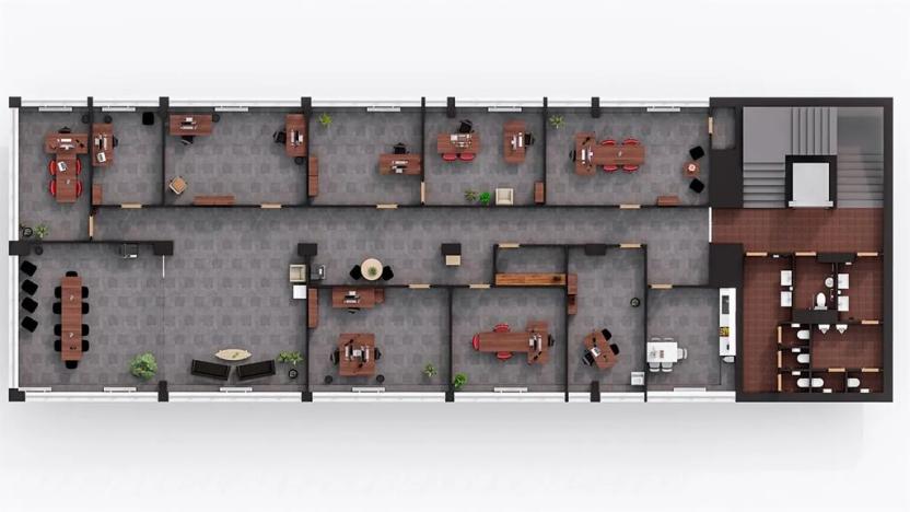 Pronájem kanceláře, Brno, Dornych, 397 m2