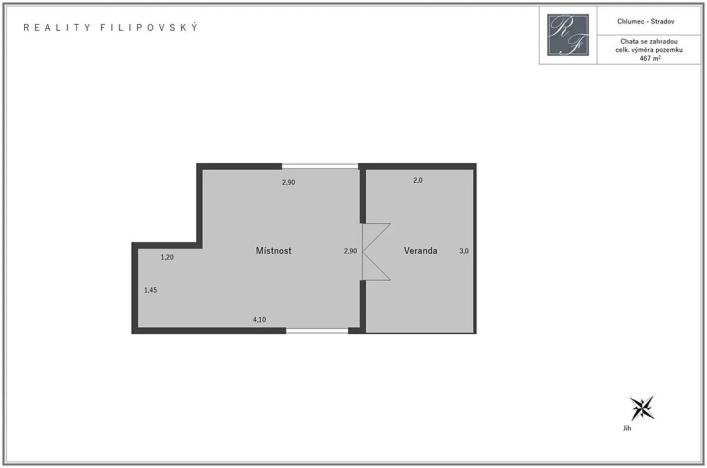 Prodej chaty, Chlumec, 20 m2