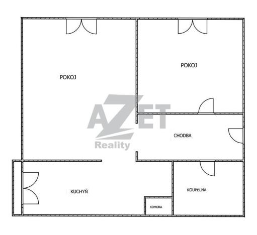 Prodej bytu 2+1, Frýdek-Místek - Místek, Janáčkova, 46 m2