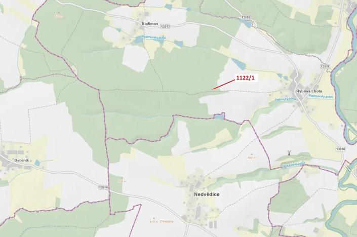 Dražba lesa, Skalice, 54 m2