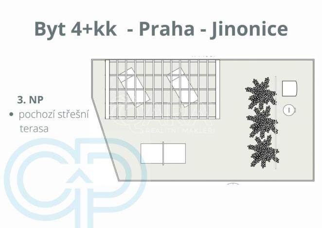 Prodej bytu 4+kk, Praha - Jinonice, Na pomezí, 236 m2