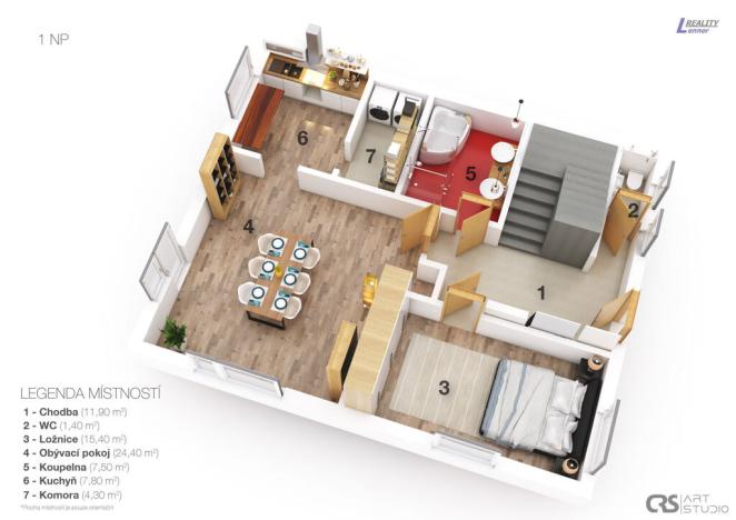 Prodej rodinného domu, Zduchovice, 225 m2