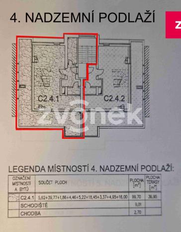 Prodej bytu 3+kk, Uherské Hradiště - Mařatice, 100 m2