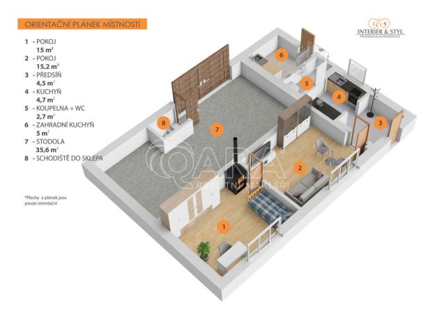 Prodej rodinného domu, Velký Chlumec, 180 m2