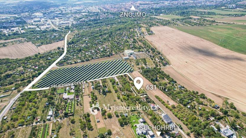 Prodej zahrady, Suchohrdly, 631 m2
