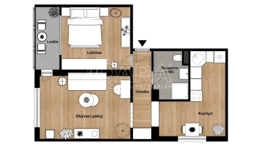 Prodej bytu 2+1, Kutná Hora, Nové Dvory, 60 m2